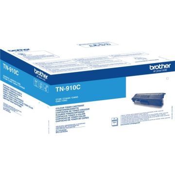 TN-910C Ultra Jumbo Toner Hoog Rendement Cyaan