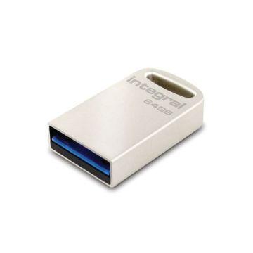 Fusion USB-Stick 3.0, 64 GB, Zilver