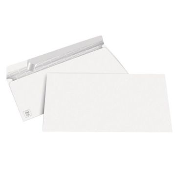 Dienst envelop Peel & Seal klep superwit C6/C5 114 x 229 mm, 80 g/m²