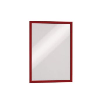 Duraframe Zelfklevend Kader A3, Magnetisch, Rood