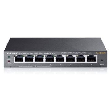 Easy Smart TL-SG108PE switch, 8 poorten