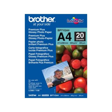 BP-71 Premium Plus Glossy Fotopapier A4 260 g/m²