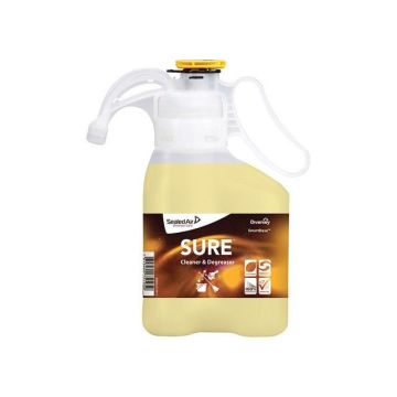 SURE reinigings- en ontvettingsmiddel, Vloeibaar, 1.4 liter