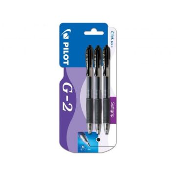 Gelpen G2-07, 0,4 mm, Zwart