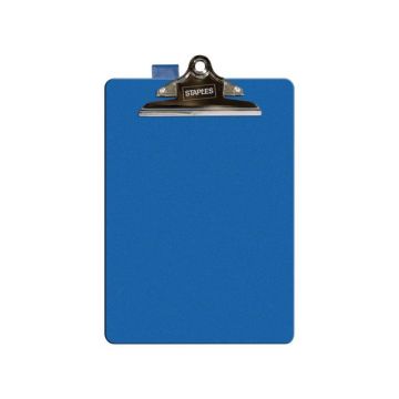 Klembord Heavy Duty, Folio, Karton Met Polypropyleen, Blauw