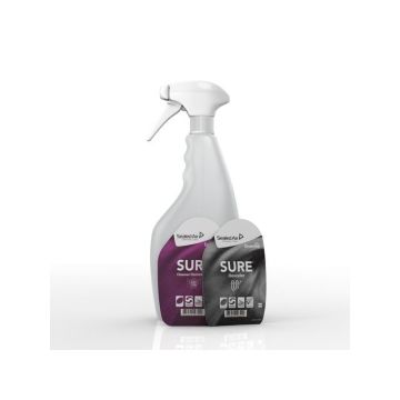 Spuitfles t.b.v. SURE-desinfecterende reinigingsspray en ontkalker, 750 ml