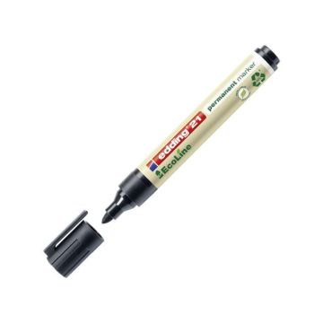 21 EcoLine Permanent Marker Rond 1,5 - 3 mm Zwart