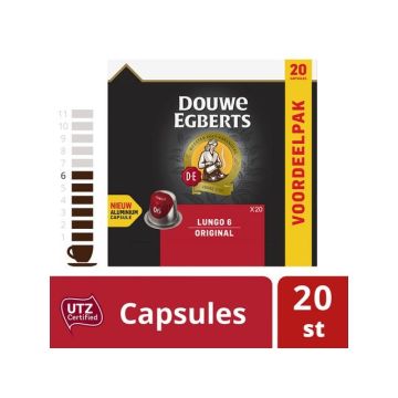 Lungo Original UTZ Koffiecapsules