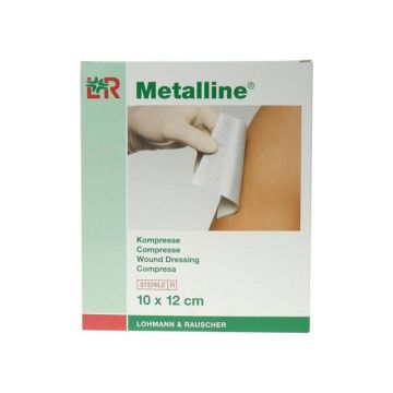 Kompres Metalline 10x12cm steriel