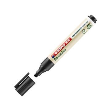 22 EcoLine Permanent Marker Beitelvormig 1 - 5 mm Zwart