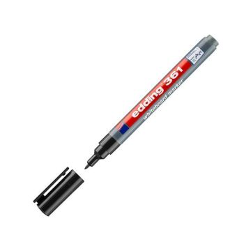 361 Whiteboardmarker Rond 1 mm Zwart