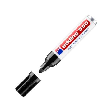 550 Permanent Marker Rond 3 - 4 mm Zwart