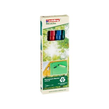 25 EcoLine Permanent Marker Rond 1 mm Assorti