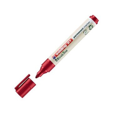 21 EcoLine Permanent Marker Rond 1,5 - 3 mm Rood