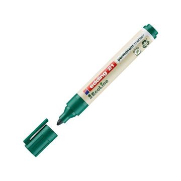 21 EcoLine Permanent Marker Rond 1,5 - 3 mm Groen