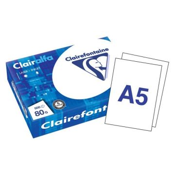 Clairalfa Papier A5 80 g/m² Wit