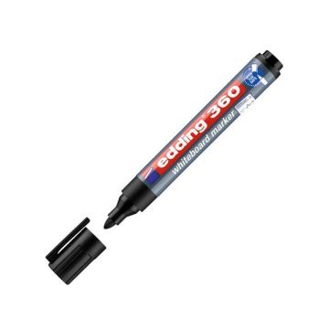 360 Whiteboardmarker Rond 1,5 mm Zwart