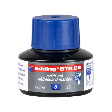 BTK 25-inktnavulling voor Edding EcoLine 28 en 29 whiteboardmarkers blauw