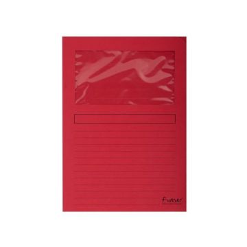 Forever Venstermap L-Model A4, 120 g/m², Rood