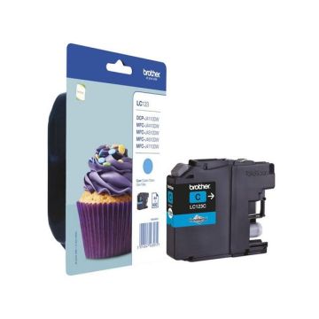 LC-123 Inktcartridge Cyaan