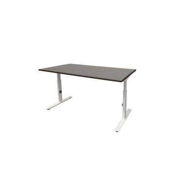 Linesto Plus Verstelbaar Bureau, 160 x 80 cm, Logan, Wit