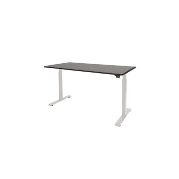 Dextro Basic Verstelbaar Bureau, 180 x 80 cm, Logan, Wit