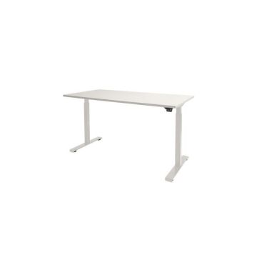 Dextro Basic Verstelbaar Bureau, 160 x 80 cm, Wit