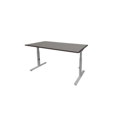 Linesto Plus Verstelbaar Bureau, 120 x 80 cm, Logan, Aluminium