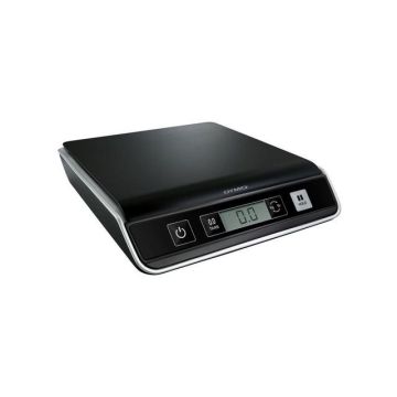 USB postweegschaal Cap. 5 kg, Afmetingen platform 20 x 20 cm, Zwart