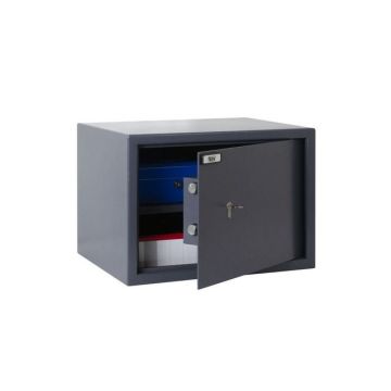 SB-C Safe Box 3 Kluis, Cilinderslot, 310 x 430 x 350 mm, Antraciet