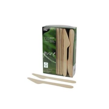 Pure Houten Mes, 165 mm