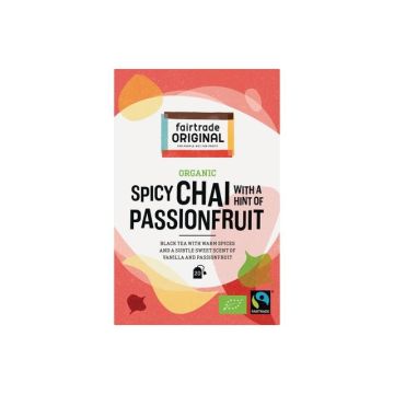 Organic Thee, Spicy Chai With Passionfruit