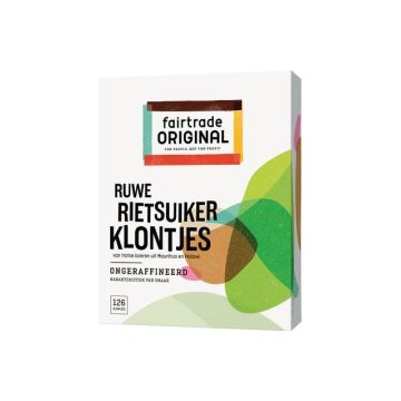 Suikerklontjes, Rietsuiker, Ongeraffineerd