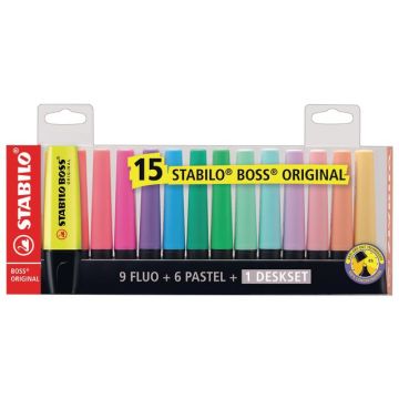 Boss Original Markeerstift & Bureauset 2 - 5 mm Assorti