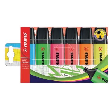 Boss Original Markeerstift 2 - 5 mm Assorti