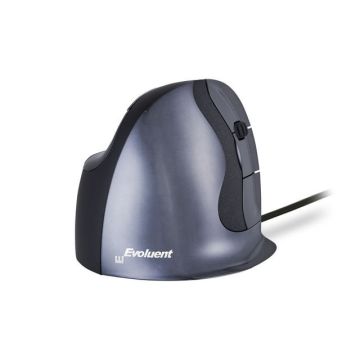 Evoluent D Mouse Verticale Muis, Rechtshandig, Ergonomisch, Bekabeld, Large