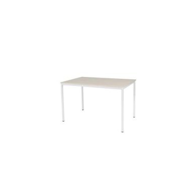 Tavolo Tafel, 120 x 80 cm, Licht Eiken, Wit