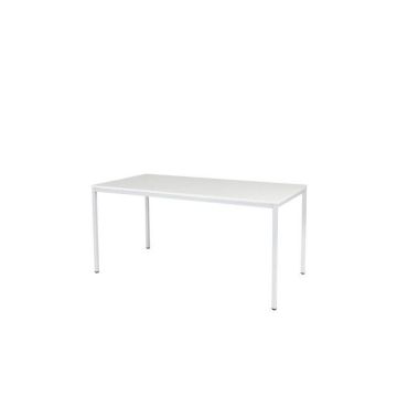 Tavolo Tafel, 160 x 80 cm, Grijs, Wit