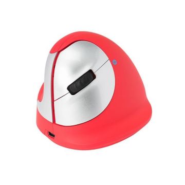 HE Sport Verticale Muis, Ergonomisch, Bluetooth, Medium (165 - 195 mm), Linkshandig, Rood