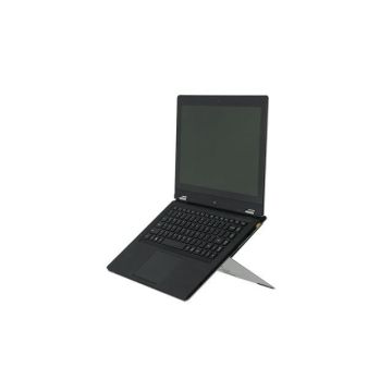 Riser Attachable Laptopstandaard, Verstelbaar, 10 - 22 inch, Zilver