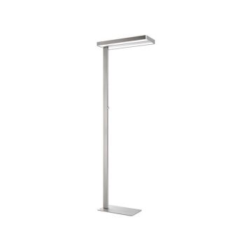 LIXUS Vloerlamp, LED, Metallic Grijs