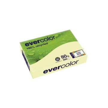 Evercolor Gekleurd Papier A4 80 g/m² Geel