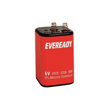 4R25 Industrial Eveready Blokbatterij, 6 V