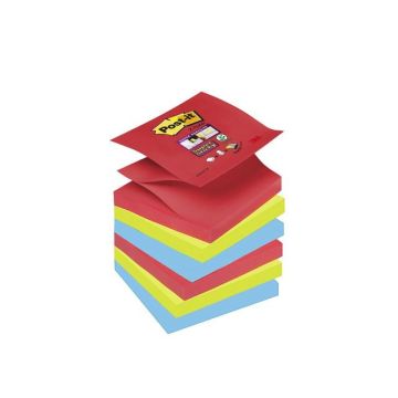 Super Sticky Z-Notes Playful Colour Collection 76 x 76 mm