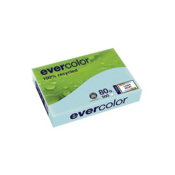 Evercolor Gekleurd Papier A4 80 g/m² Lichtblauw