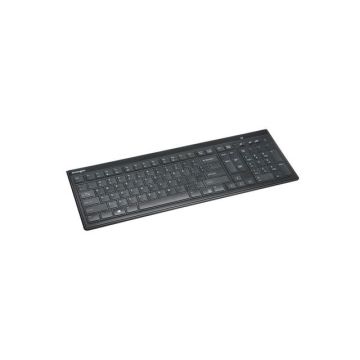 Toetsenbord, Draadloos, RF, AZERTY, Zwart