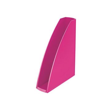 WOW-tijdschriftcassette van polystyreen, 60 mm, metallic roze