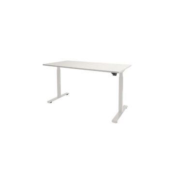 Dextro Basic Verstelbaar Bureau, 180 x 80 cm, Wit