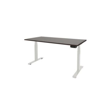 Dextro Plus Verstelbaar Bureau, 180 x 90 cm, Logan, Wit