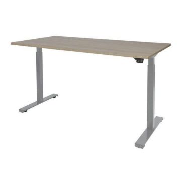 Dextro Basic Verstelbaar Bureau, 180 x 80 cm, Robson, Aluminium